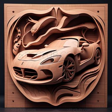 3D модель Dodge Viper (STL)